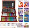 Art Supplies – 269-Piece Deluxe Art Set with 6 Drawing Pads, Watercolor Paints, Crayons & Colored Pencils in Wooden Case, Creative Gift for Adults & Kids
